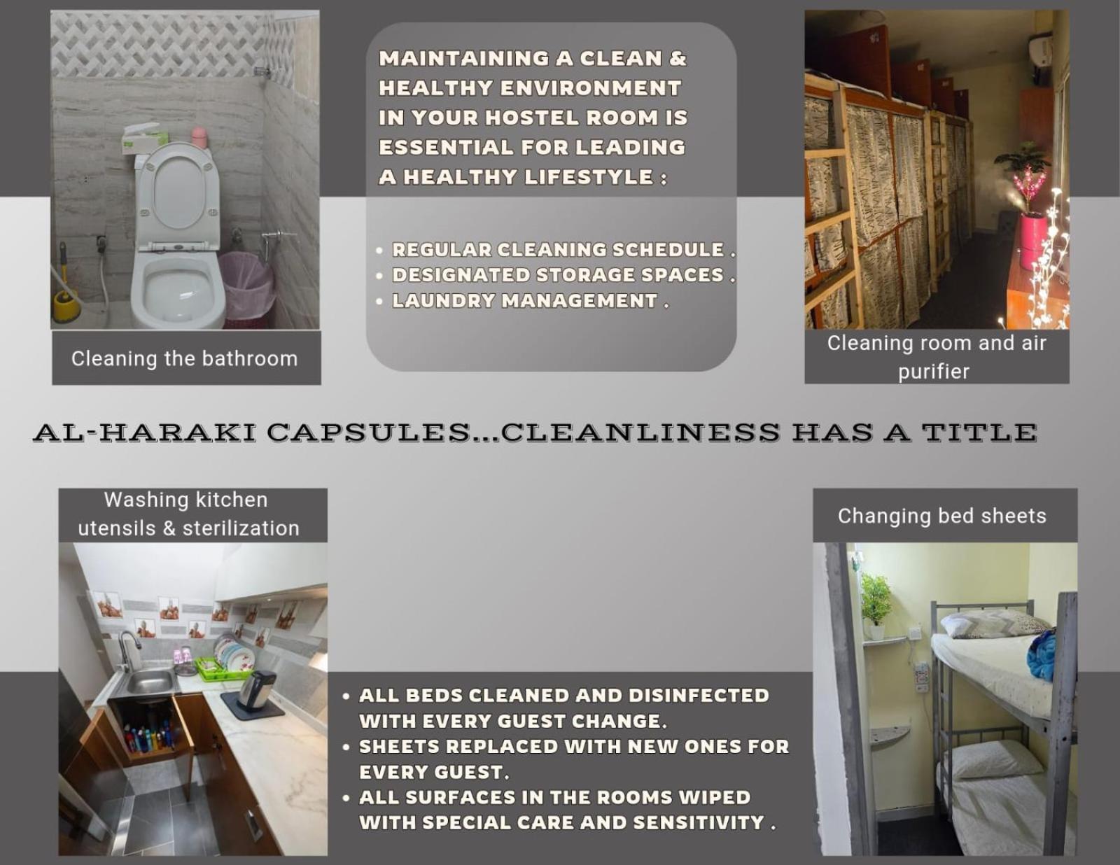 Bed and Breakfast Alharaki Capsule Dubai Exterior foto