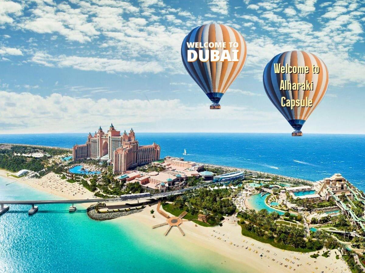 Bed and Breakfast Alharaki Capsule Dubai Exterior foto